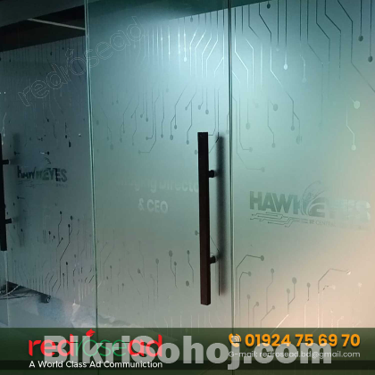 One Site Frosted glass sticker price in Bangladesh